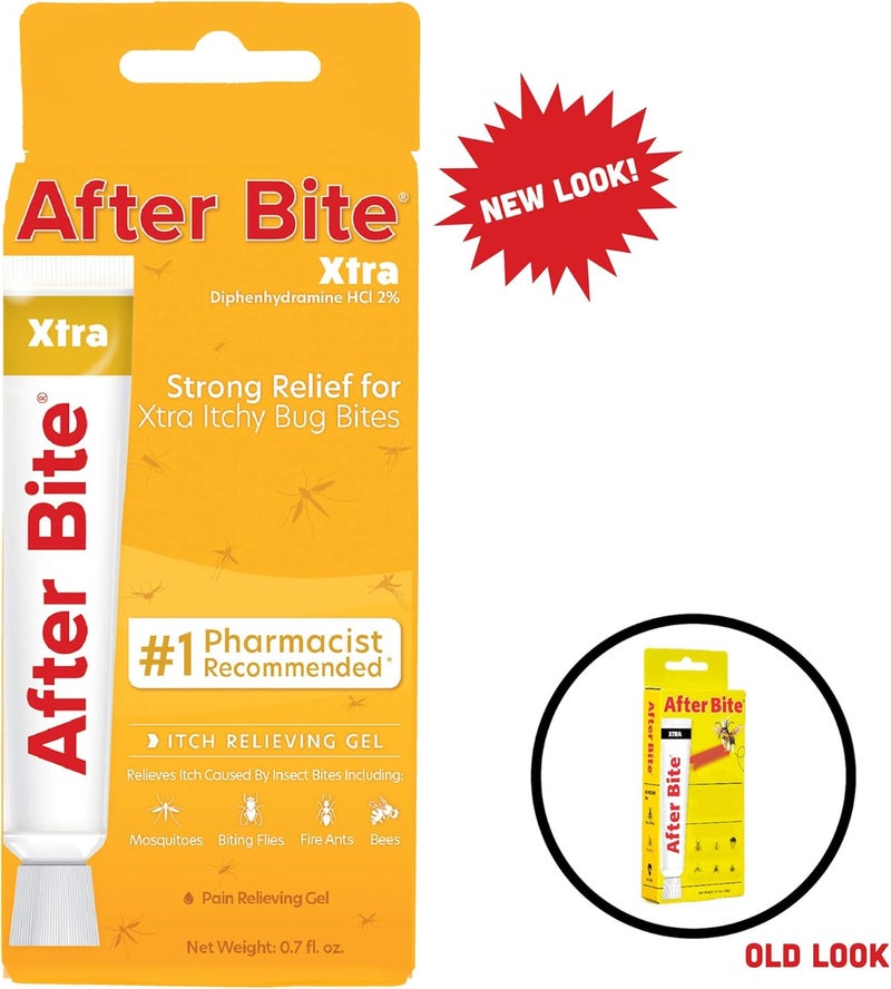 AfterBite Xtra Insect Bite Treatment with Antihistamine – Strong Itch Relief for Extra Itchy Bug Bites,Multi,0006-1270 - Image 1